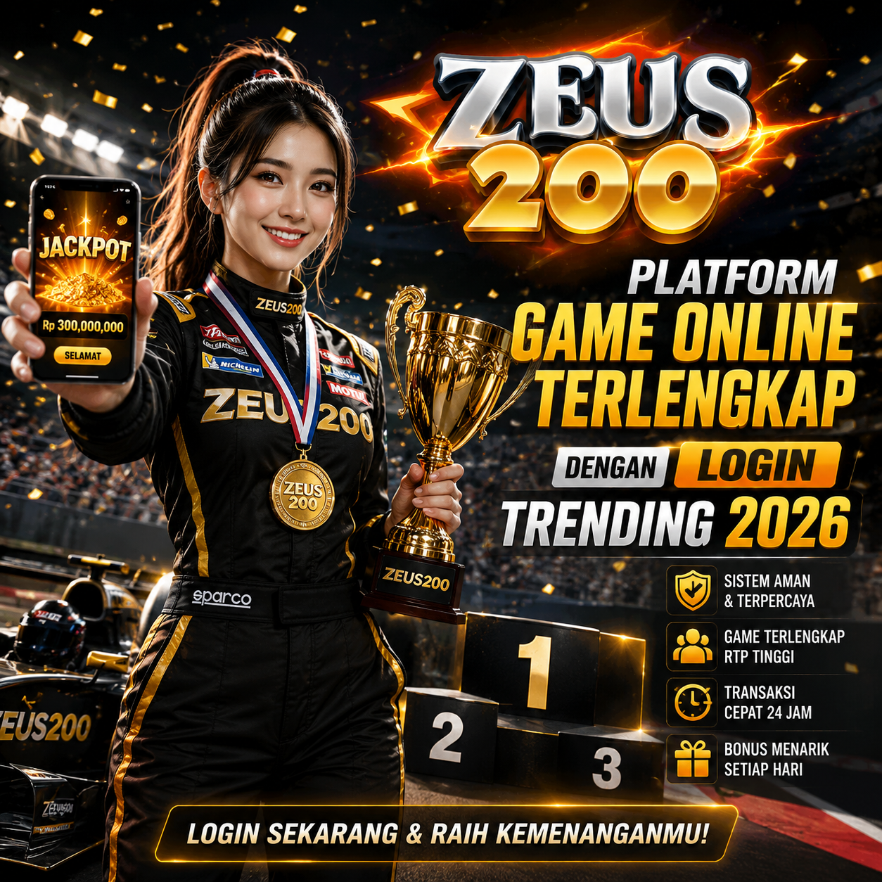 ZEUS200 Platform Game Online Terlengkap dengan Login Trending 2026